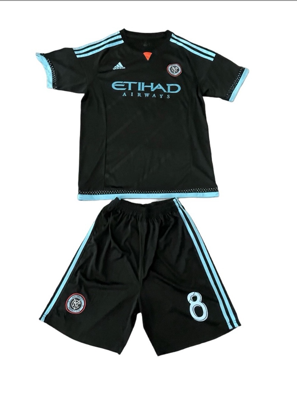 Adidas New York City FC Frank Lampard #8 Jersey & Shorts Set - Men’s Large